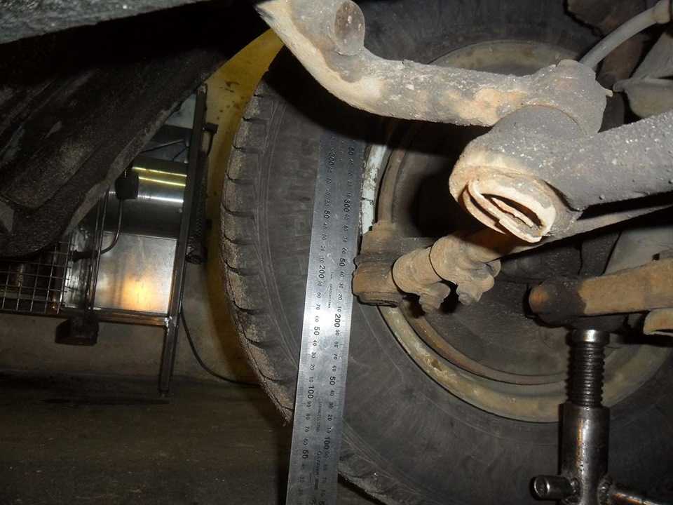 Сход развал газ-3110