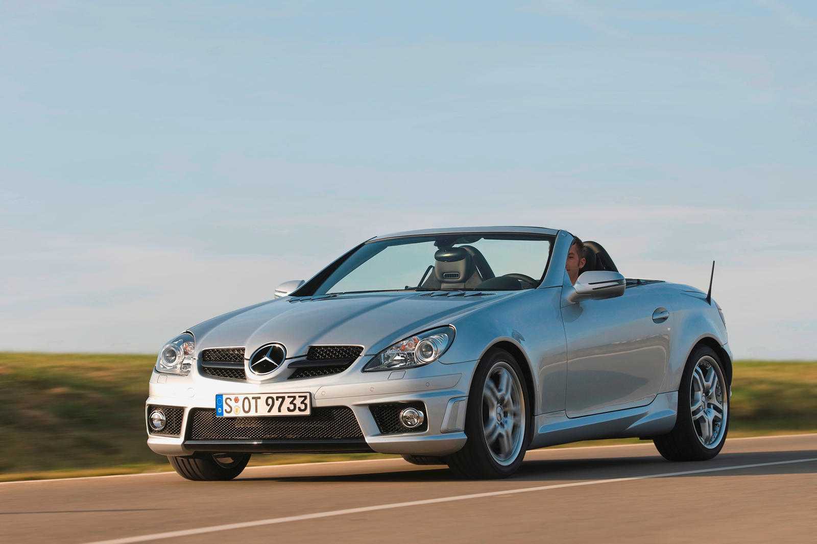 Родстер mercedes-benz slk 55 amg – лучший среди своих!