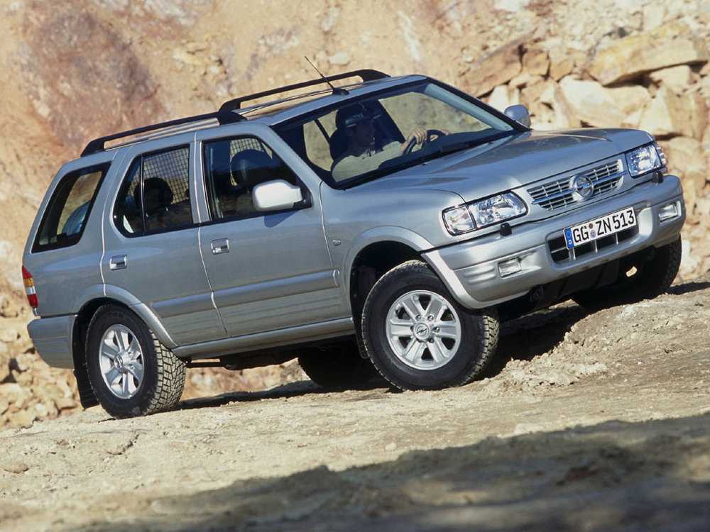 Opel frontera 2.2, 2.4, 2.5, 3.2 расход топлива на 100 км. поколения a, b