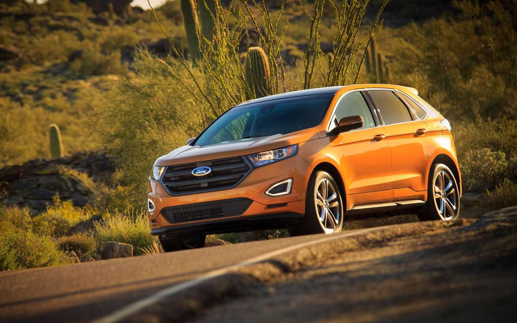 Ford edge 2 выглядит мужественно и серьезно.
