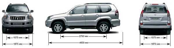 Технические характеристики toyota prado: подробно о главном