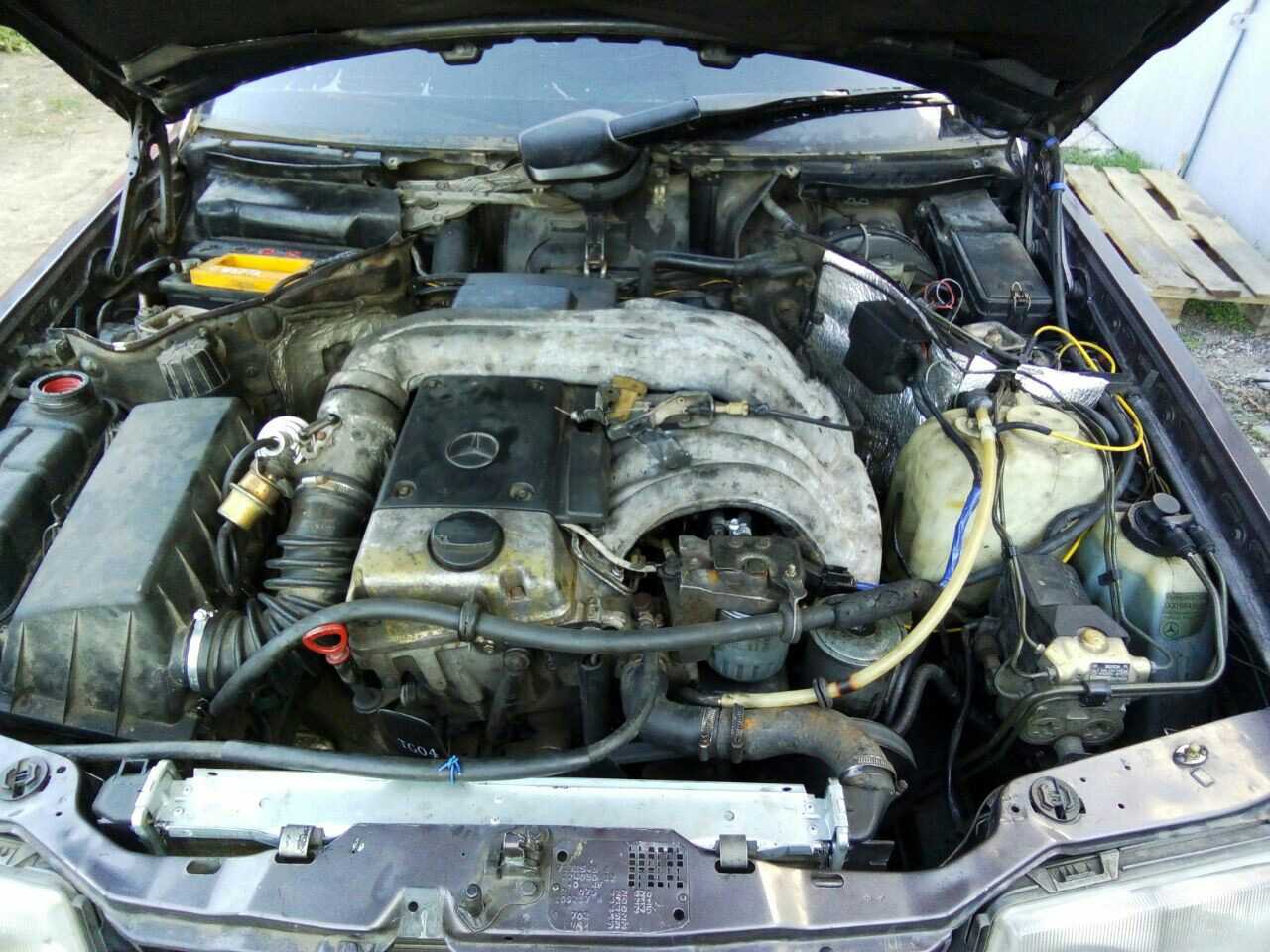 Mercedes w124 расход топлива на 100 км.