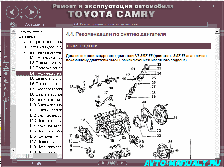 🏁мощность двигателя на автомобиле toyota camry