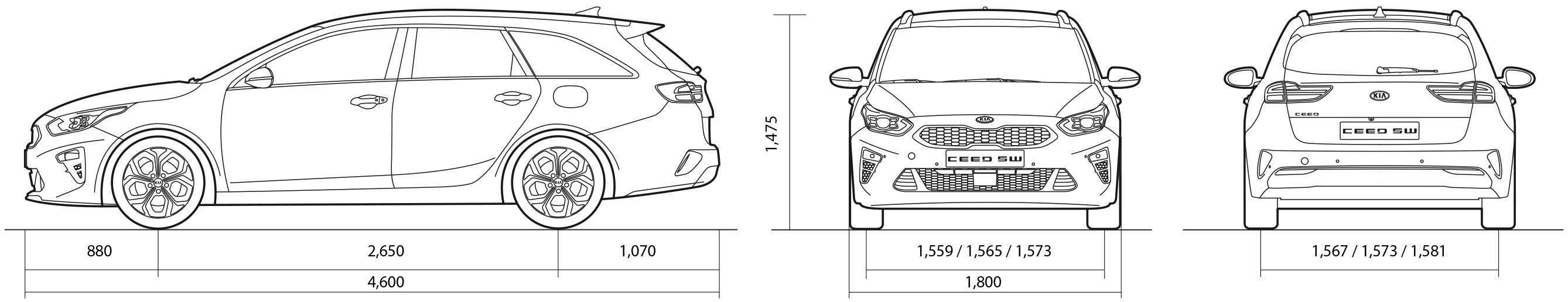 Технические характеристики kia ceed