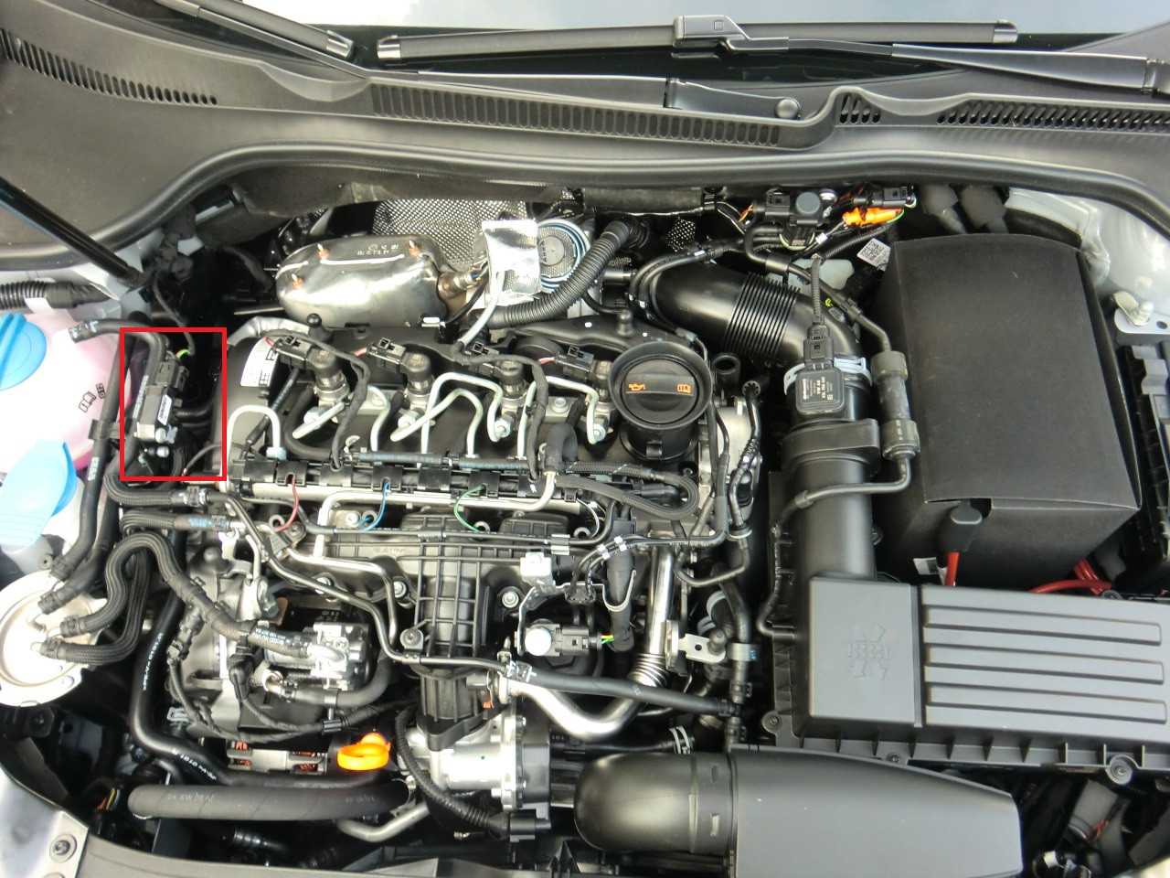 Замена топливного фильтра volkswagen golf 5
