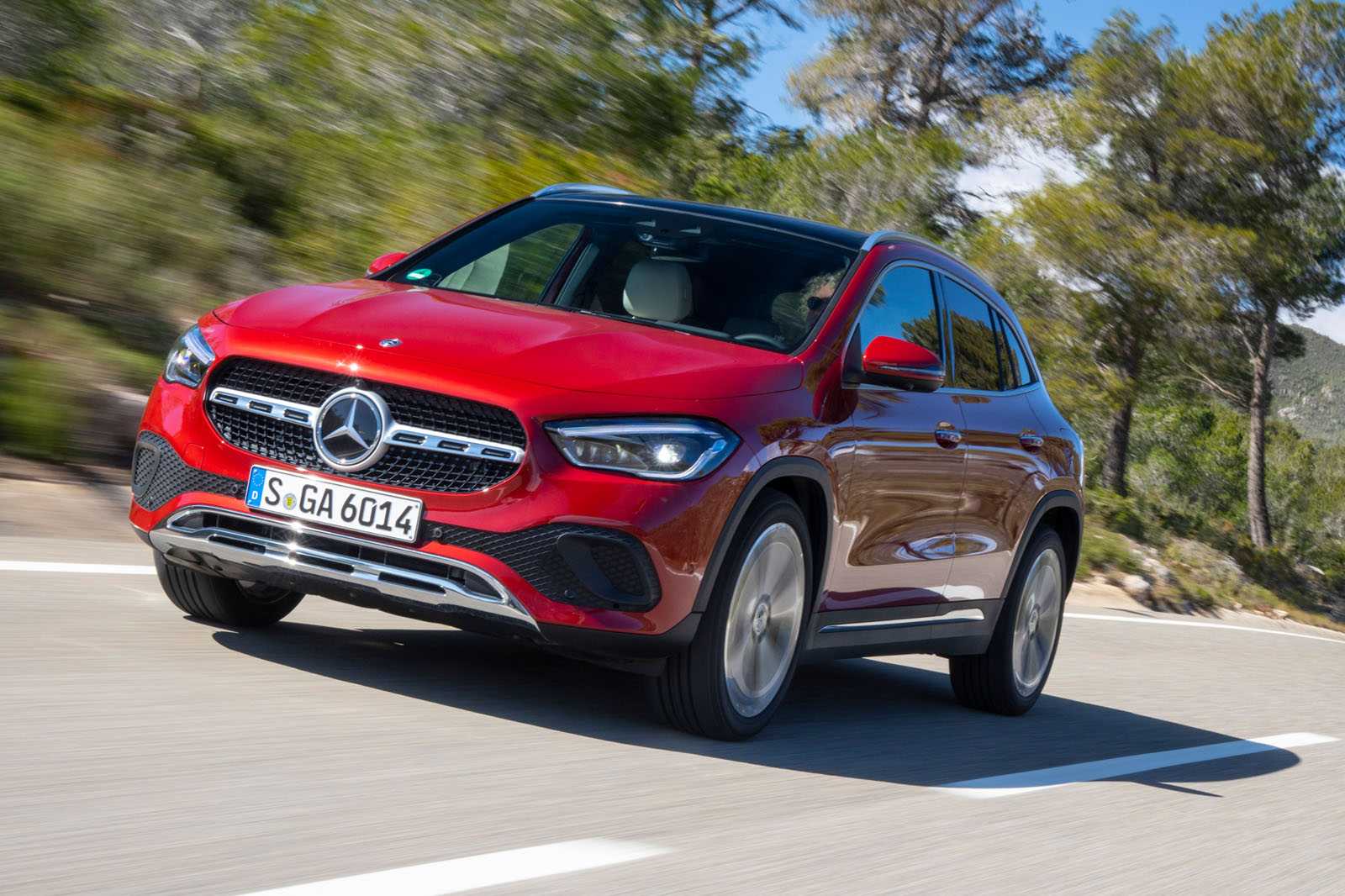 Mercedes-benz gla клиренс