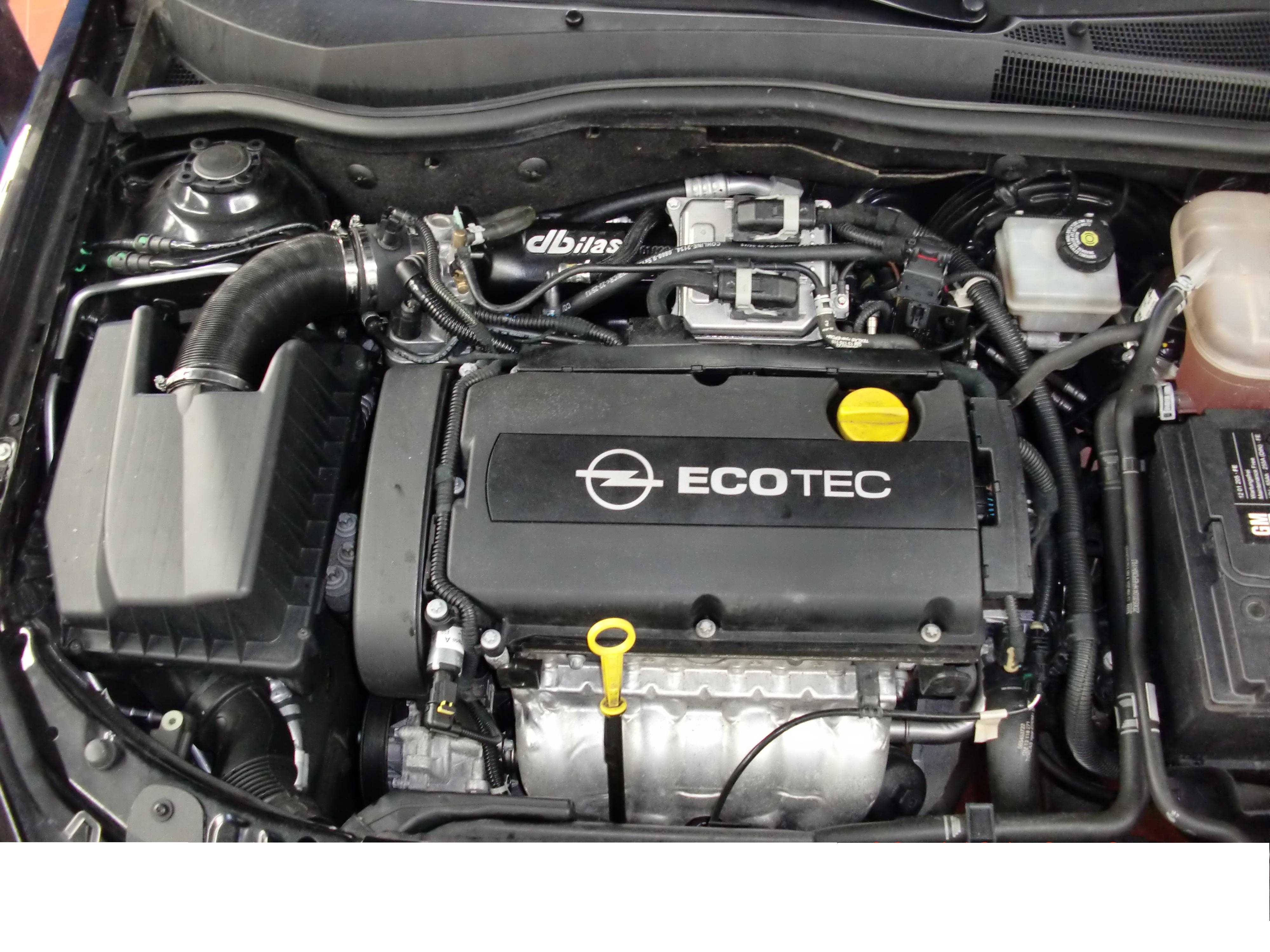 Технические данные  opel astra j 1.6 turbo