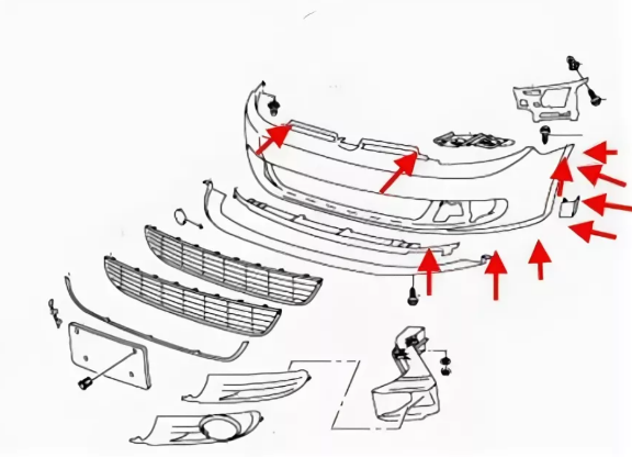 Купить Передний Бампер На Фольксваген Джетта 5