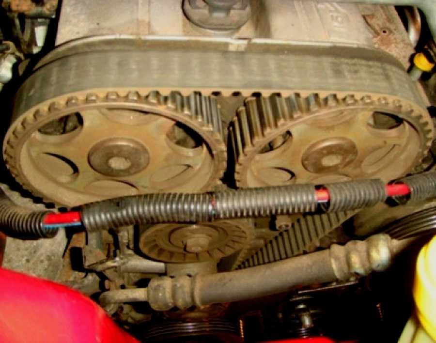 Фото отчет о замене ремня грм на ford focus 1 двигатель split port 2.0 (плюс видео)