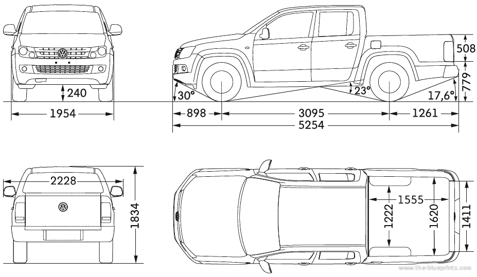 Обзор пикапа volkswagen amarok - allvag.ru