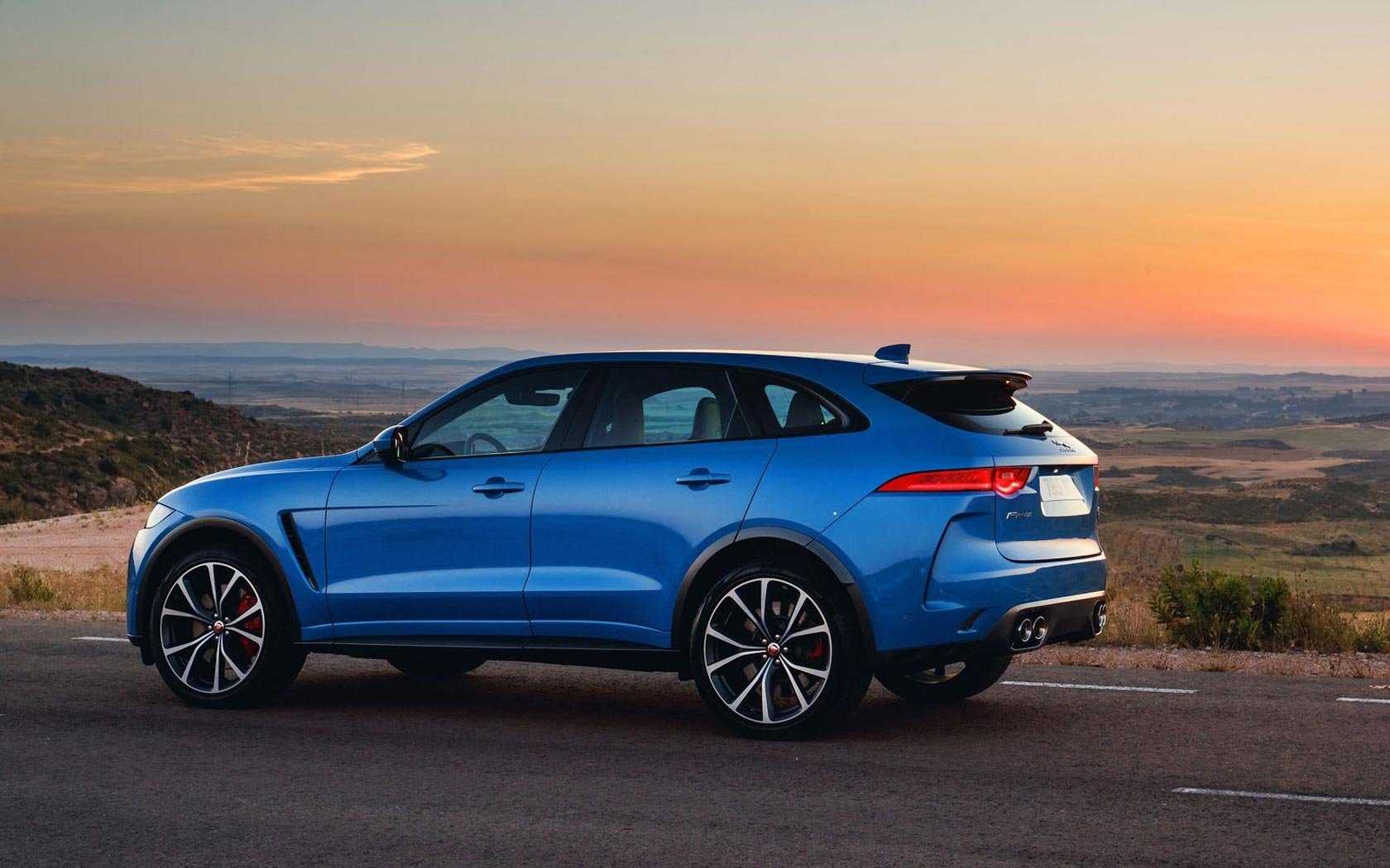 Jaguar f-pace - первый кроссовер от ягуара