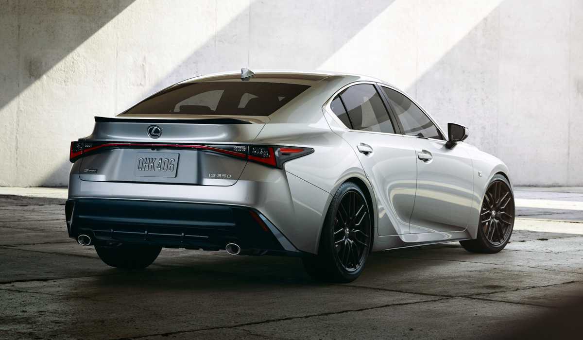 Lexus is 500 f sport performance: there's a powerful v8 under that raised hood!