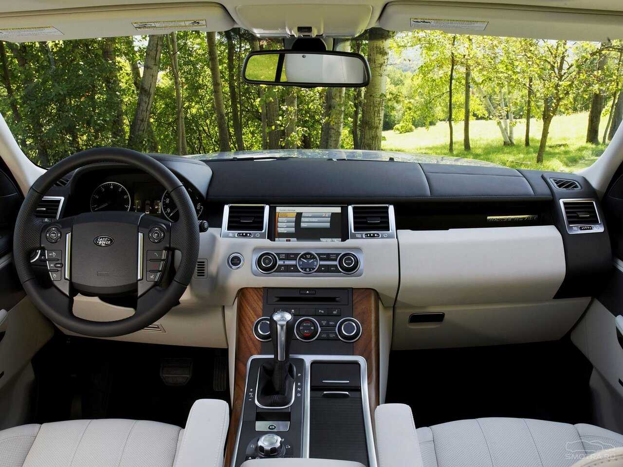 Техническая информация range rover sport 2010-2013