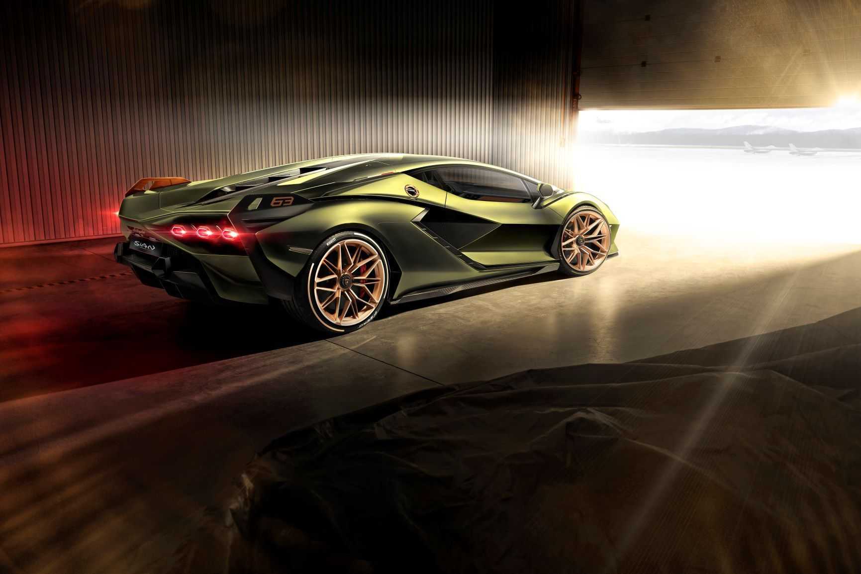 Lamborghini sián: lightning quick hybrid electric supercar | s/s