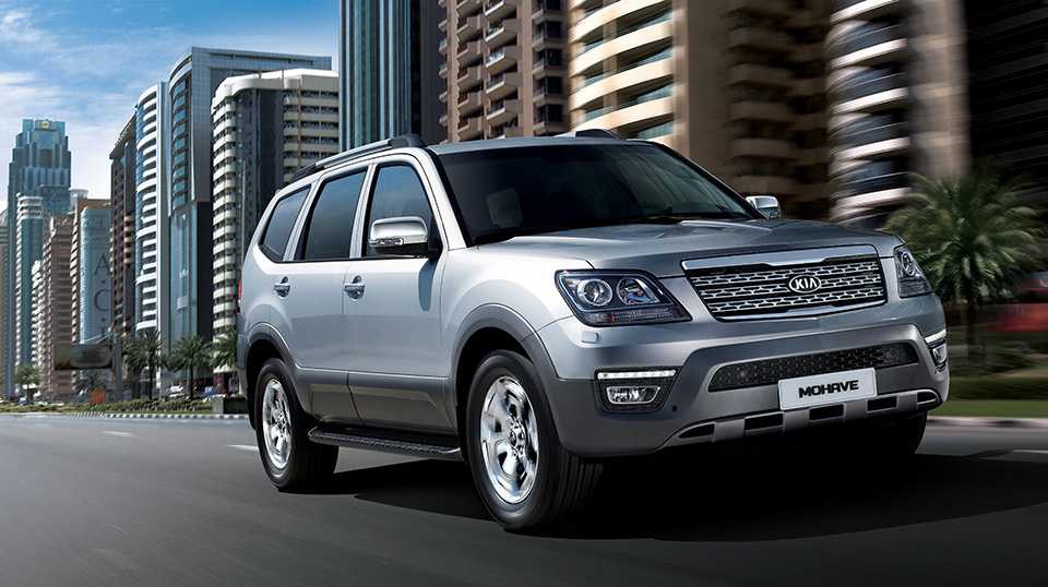 Kia mohave – рамный внедорожник с мускулистым кузовом