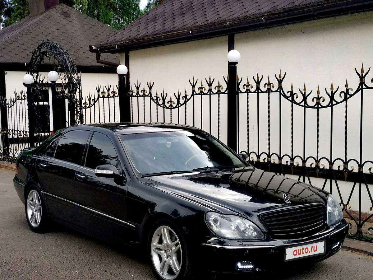 Отзыв о mercedes s-class w220 6.0 (367 л.с.) at 2001 г.в.