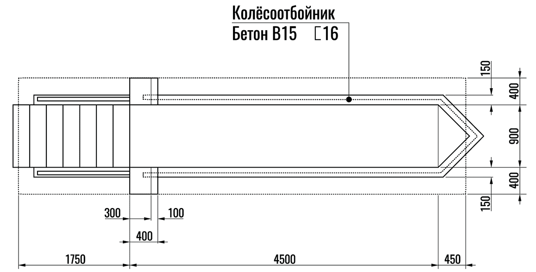 Эстакада рельсовая со смотровой канавой для технического обслуживания и ремонта подвижного состава. российский патент 2022 года ru 2775097 c1. изобретение по мкп b60s5/00 .