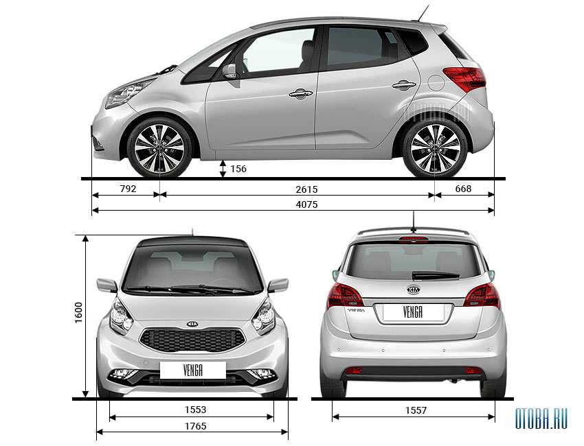 Kia venga клиренс – клиренс и дорожный просвет автомобилей