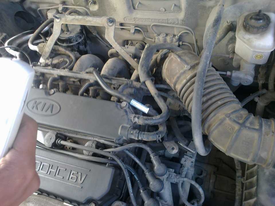 Двигатели kia spectra