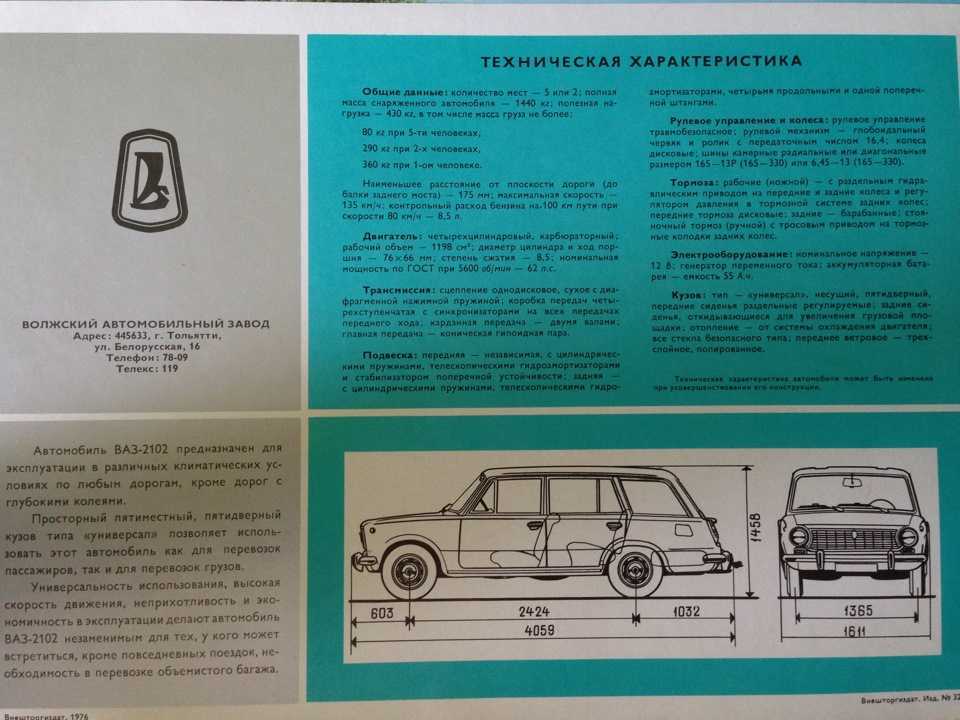 Автомобиль ваз-2101