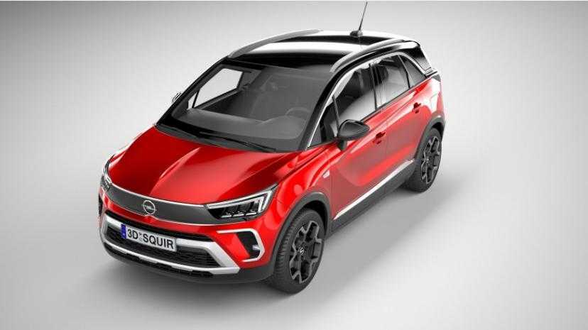 Новый кроссовер crossland x