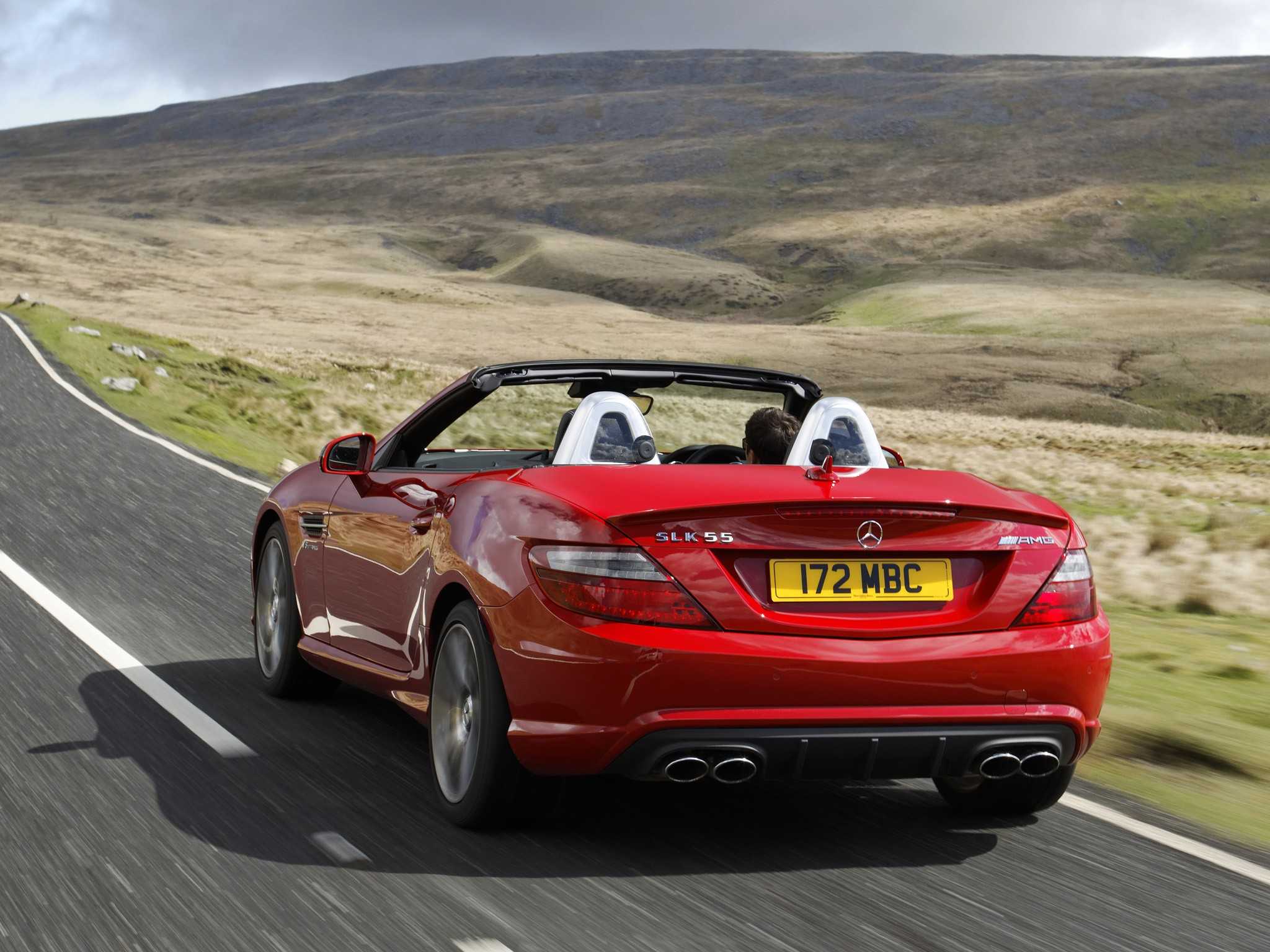 Обзор mercedes-benz slk 55 amg