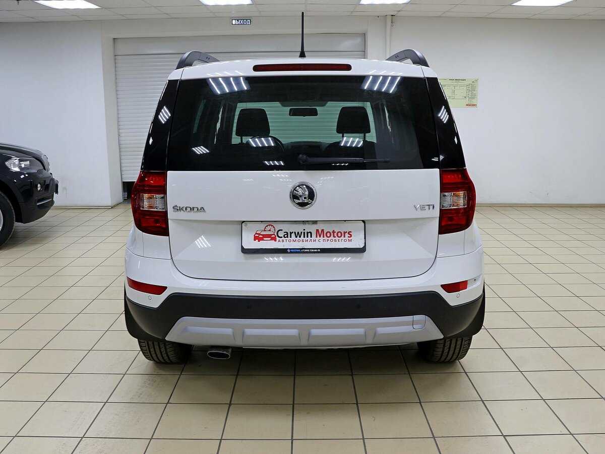 Технические характеристики skoda yeti 1.2 tsi mt active