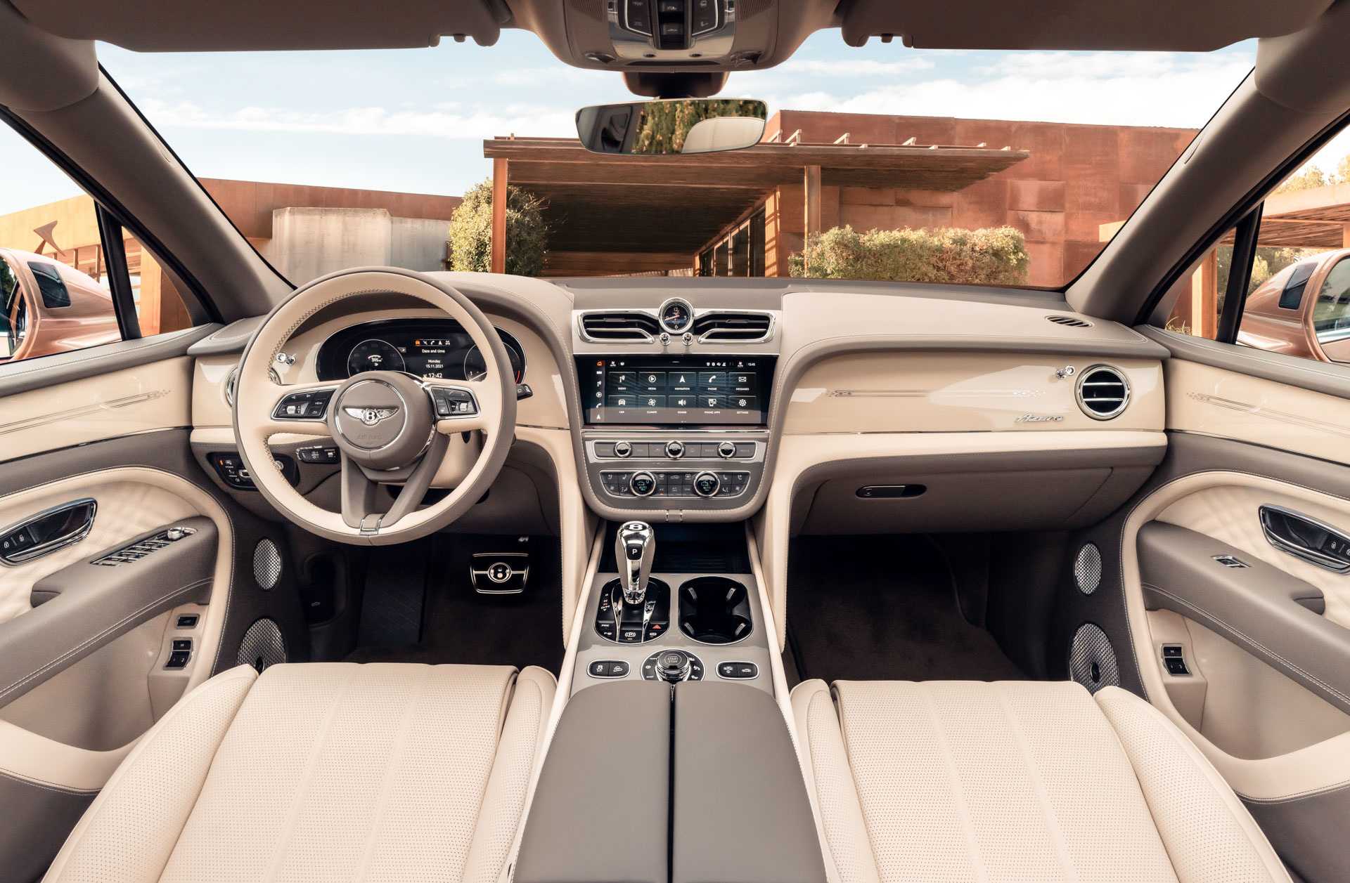 Luxury and classic bentley azure
