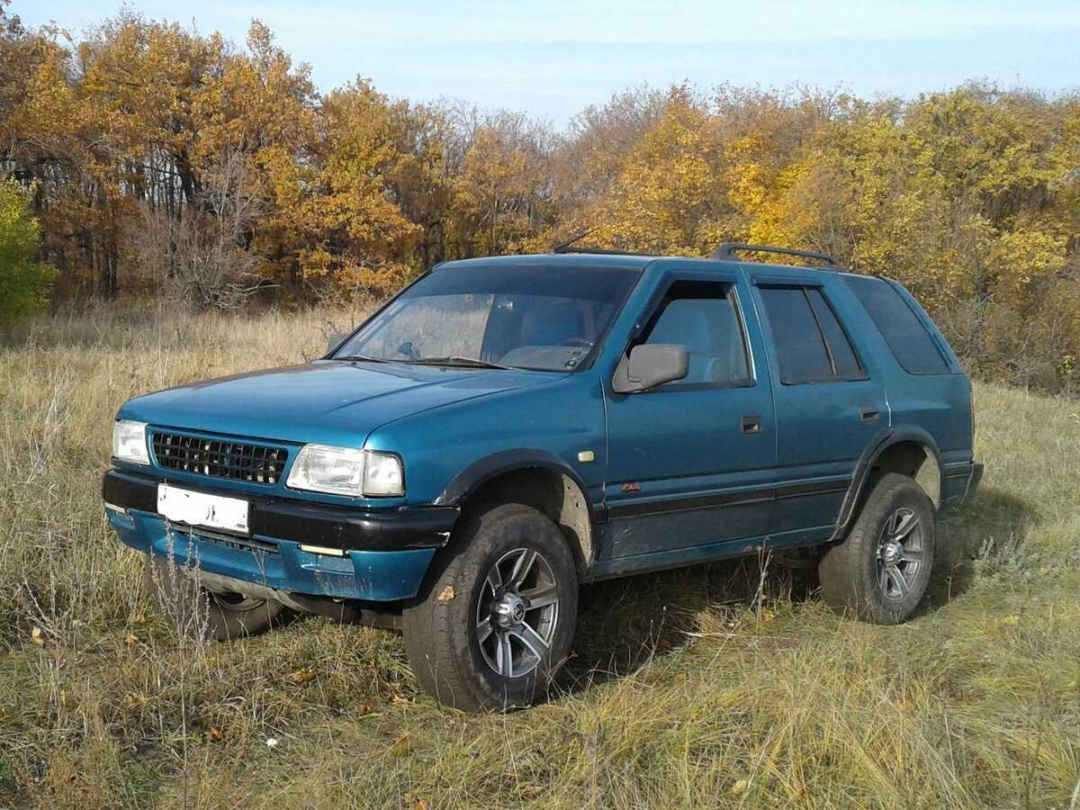 Двигатели opel frontera