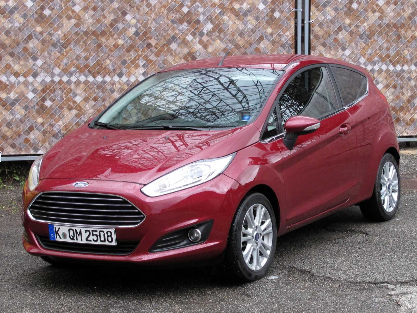Объем двигателя ford fiesta