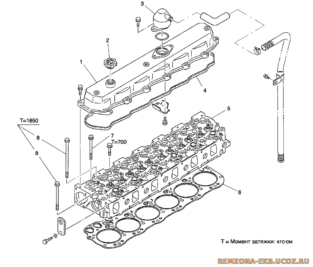 Снятие гбц, разборка, замена прокладки 1.4 киа рио 4 / kia rio (hyundai solaris 2)