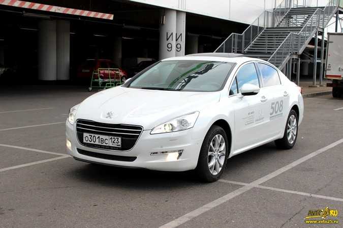 Тест-драйв peugeot 508: крышей ниже