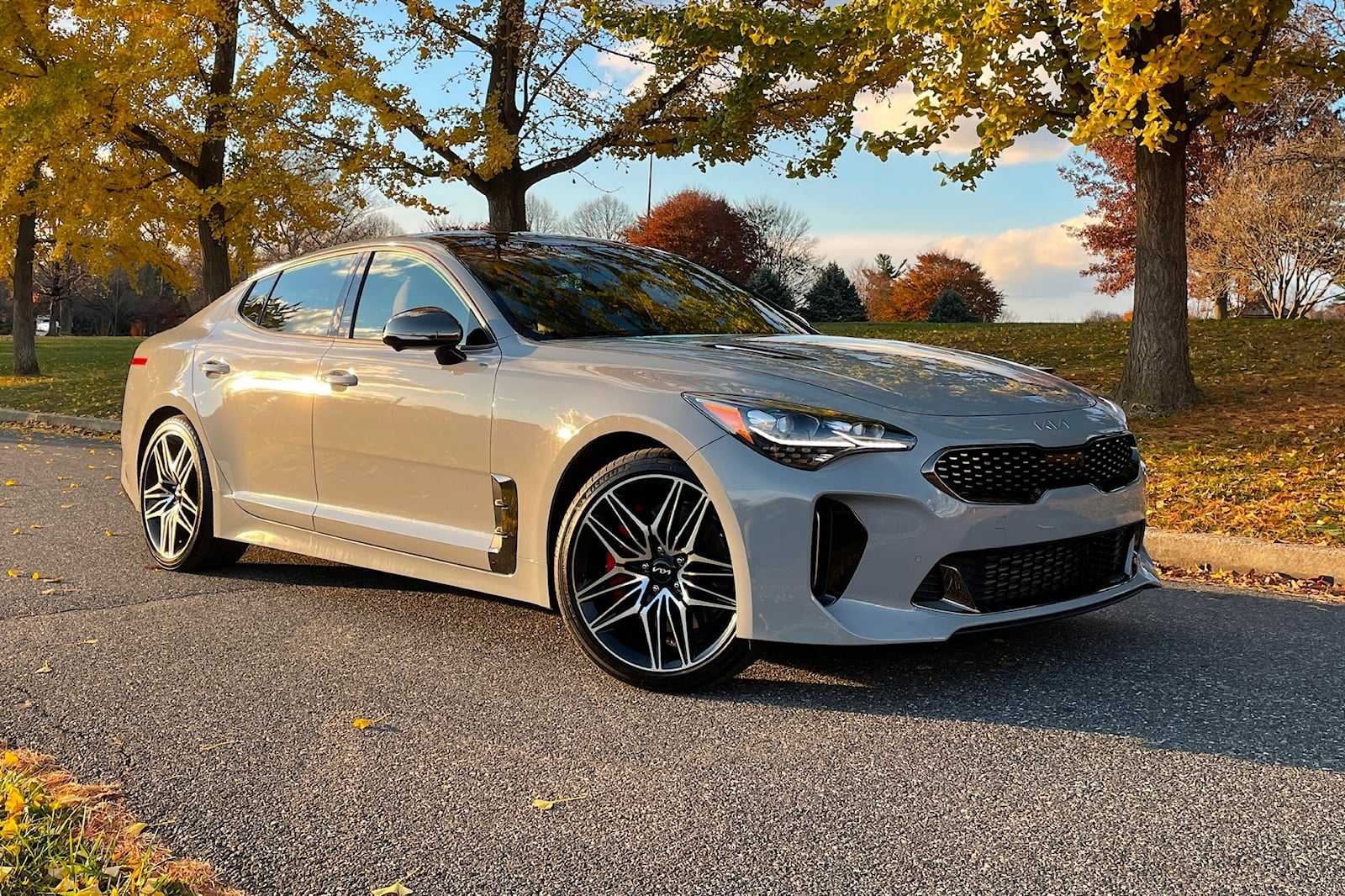 Тест-драйв kia stinger gt-line 2022 с двигателем  2.5t