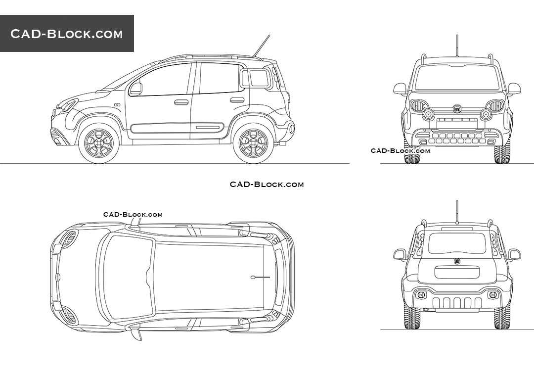 Fiat panda: сплошная геометрия - автомобильный справочник