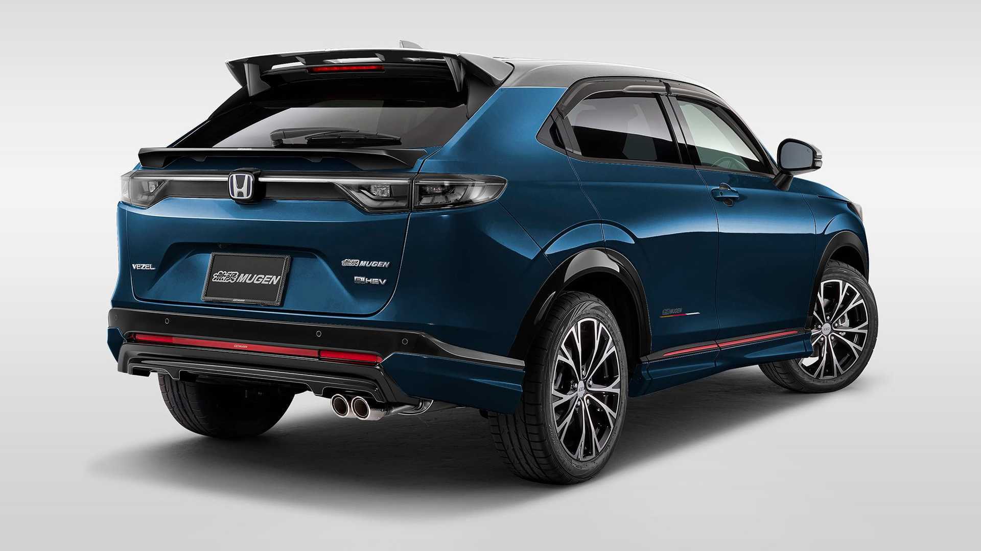 Яркий и стильный кроссовер — honda vezel