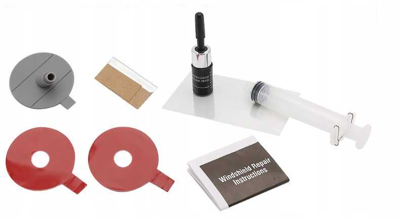 Набор для устранения трещин windshield repair kit