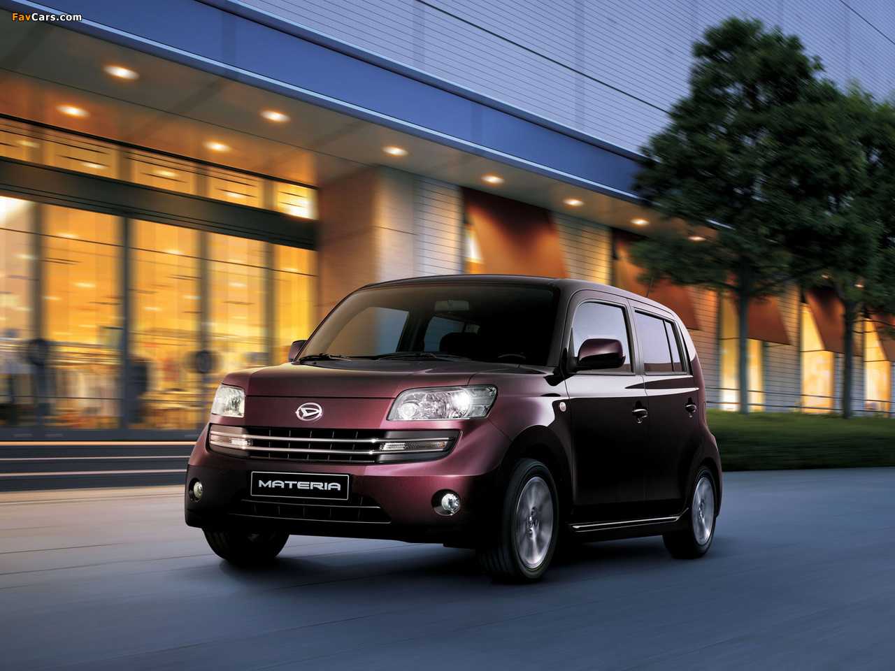Daihatsu materia - дайхатсу материя - технические характеристики daihatsu materia - автомобили