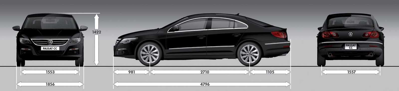 Volkswagen passat cc i разгон до 100 км/ч и максимальная скорость