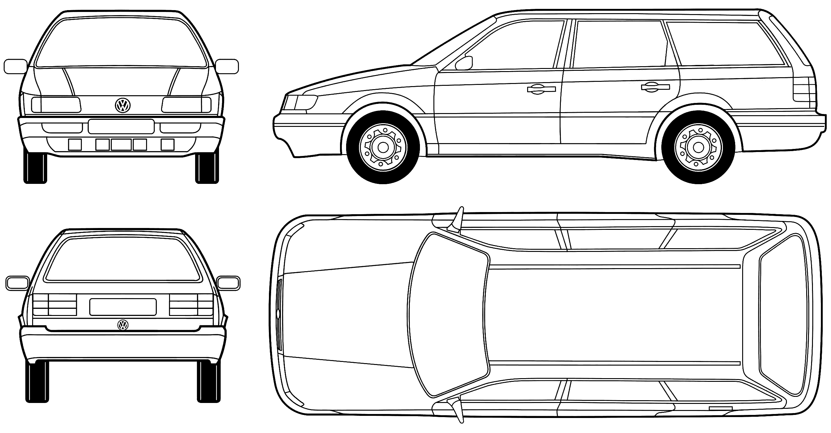 Volkswagen passat b4 2.8 at vr6 exclusiv технические характеристики