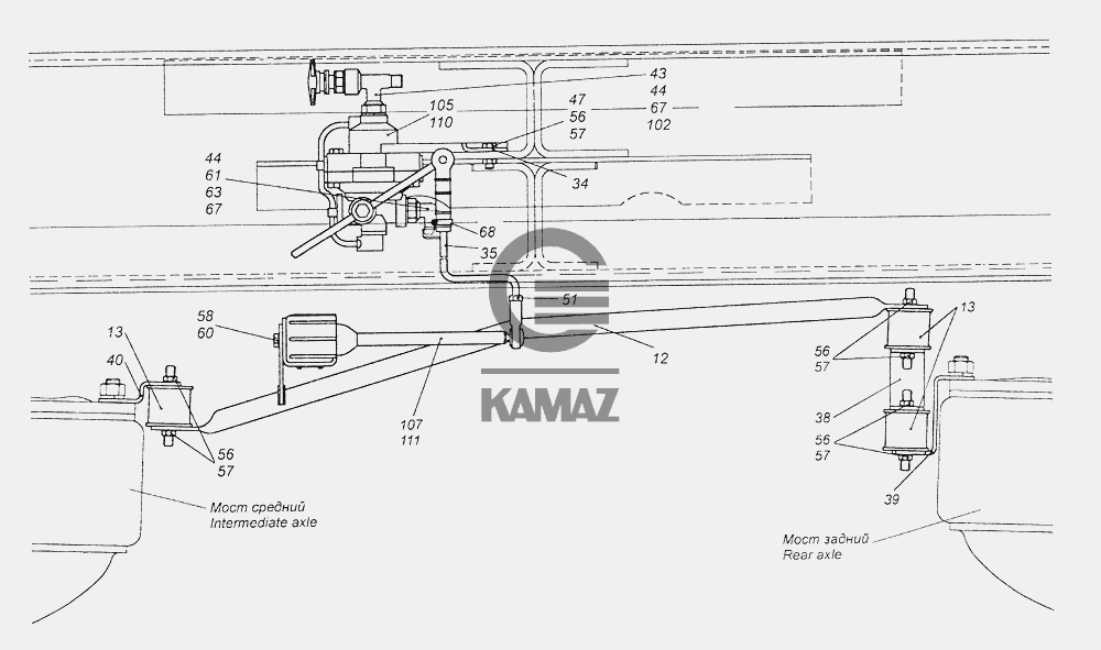 Установка регулятора тормозных сил камаз, (евро-4) | автомобиль мечты