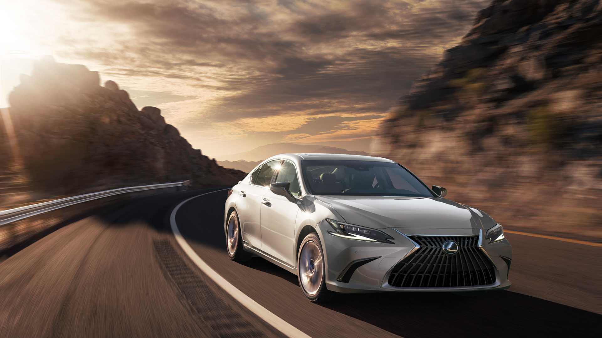 New 2023 lexus es 350 luxury midsize sedan review