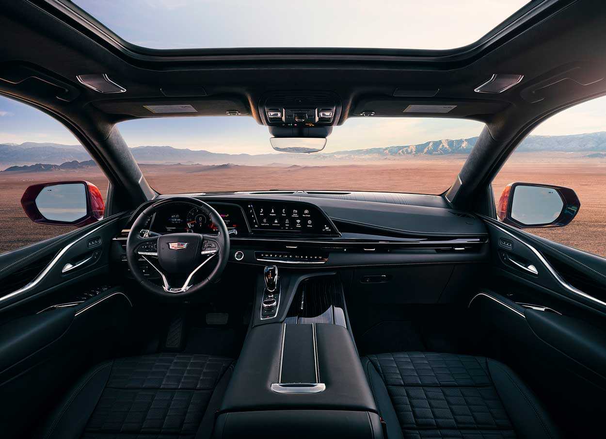 Компания cadillac презентовала самый мощный серийный внедорожник escalade-v 2023 года