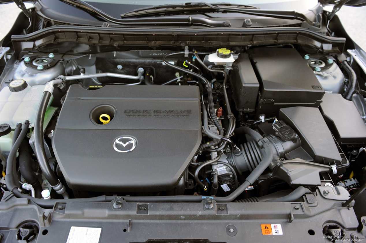 Двигатель mazda mzr lf