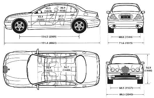 Технические характеристики jaguar xf