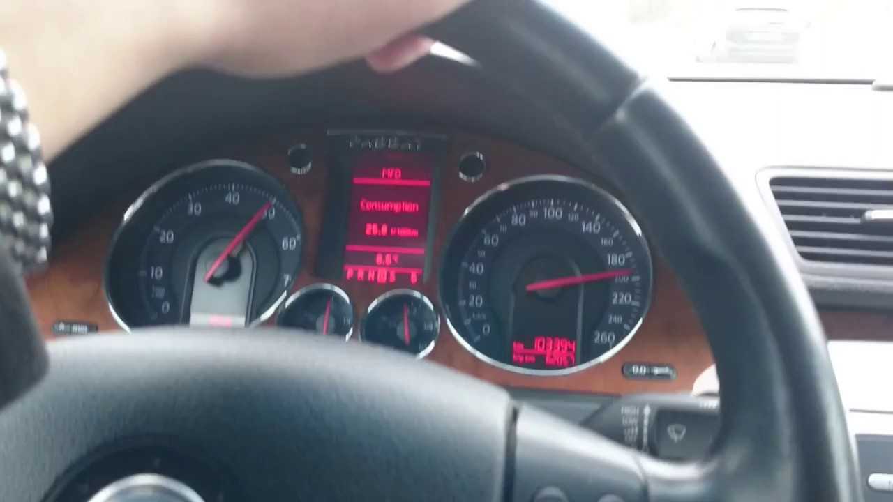 Разгон до 100 км/ч volkswagen passat