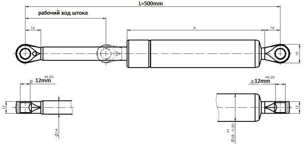 Задние амортизаторы газ 3110