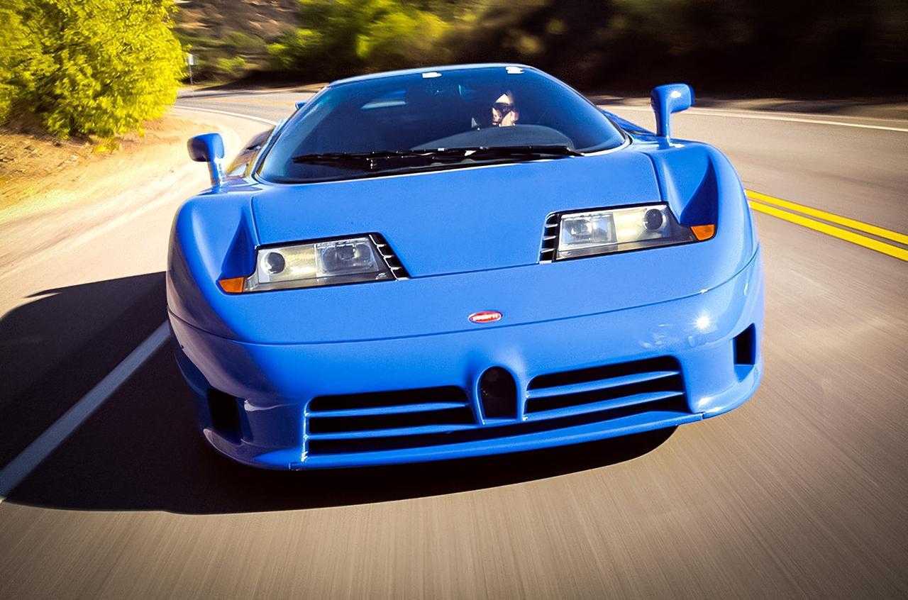 Это новый bugatti eb 110 hommage, и выглядит он невероятно элегантно