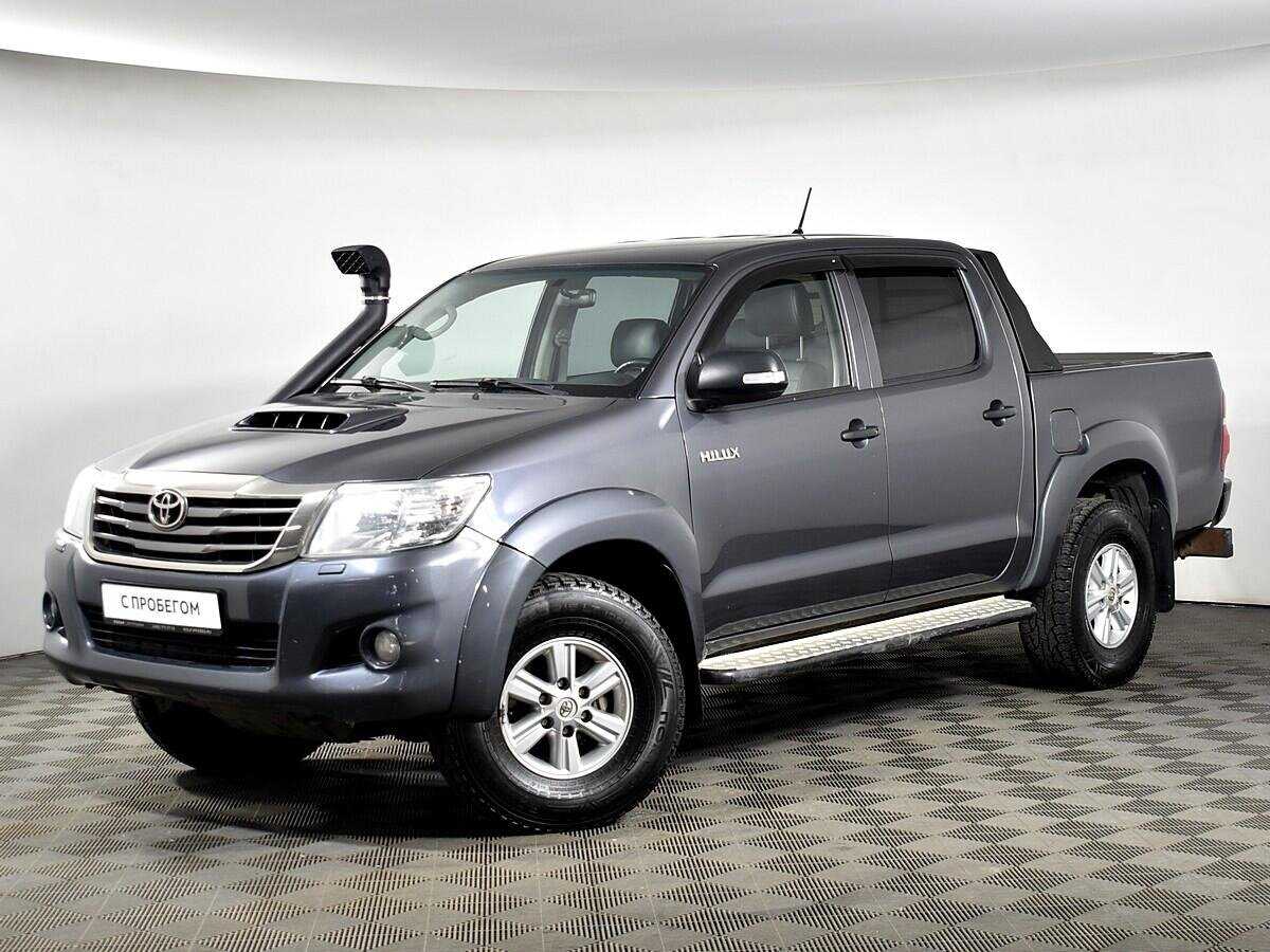 Toyota hilux 2.0, 2.4, 2.5, 2.7, 2.8, 3.0 расход топлива на 100 км. 6, 7, 8 поколение