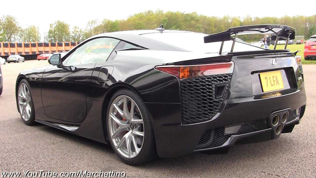 Lexus lfa: costs, facts, and figures