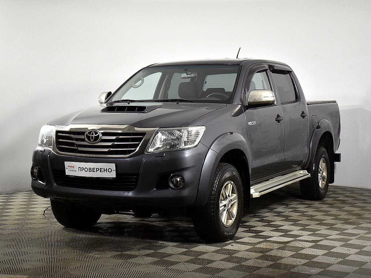 Технические характеристики toyota hilux - объем двигателей, расход топлива, схема полного привода